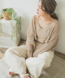 ITEMS URBANRESEARCH | インナーセットショート丈カーディガン(ニット/セーター)