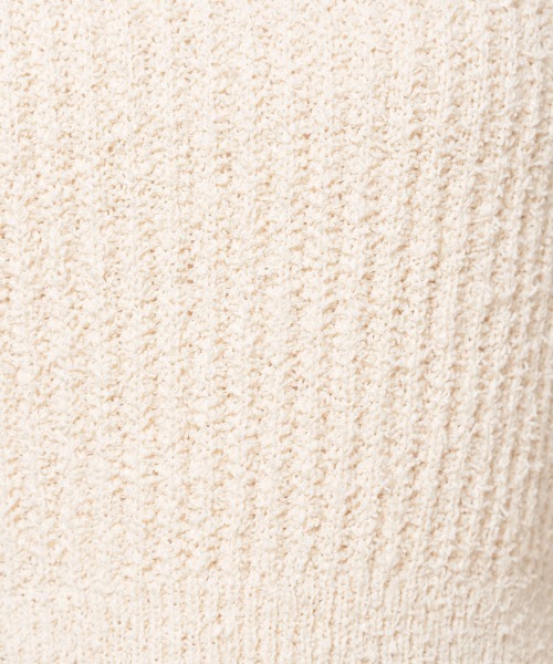 JEANASIS（ジーナシス）の「アソートファンシーニットNS/954593（ベスト・レディース・アイボリー/ブラック/オレンジ系その他2・FREE）」の11枚目の写真