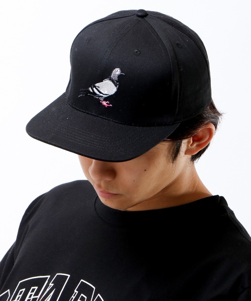 staple(ステイプル)の「STAPLE 刺繍ロゴキャップ(キャップ・メンズ・ブラック/ピンク/ホワイト/ブルー/バイオレット・FREE)」の3枚目の写真