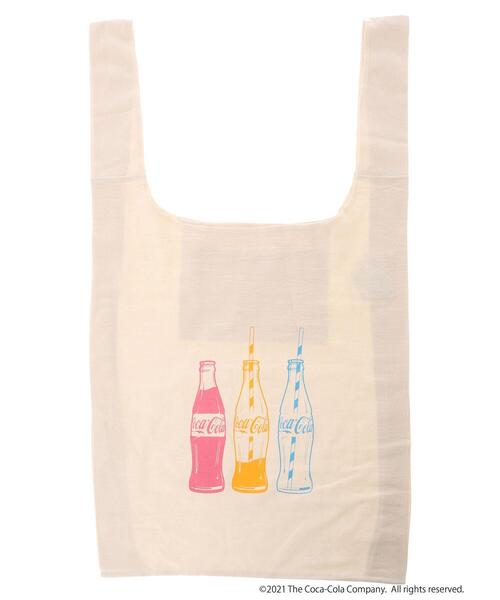 Green　Parks（グリーンパークス）の「「コカ･コーラ」エコバッグ＊（トートバッグ・レディース・A/B・FREE）」の2枚目の写真