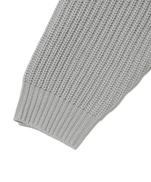 BeAMS DOT（ビームスドット）の「【WEB限定】BeAMS DOT / リンキング オーバー タートルネックニット（ニット/セーター・メンズ・ブラウン系その他4/ブラック系その他2・MEDIUM/LARGE）」の4枚目の写真