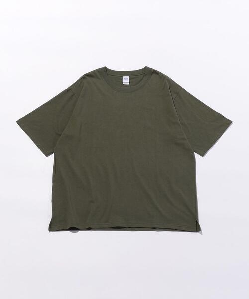 VAINL ARCHIVE（ヴァイナルアーカイブ）の「【別注】 ＜VAINL ARCHIVE × FRUIT OF THE LOOM＞ /Tシャツ（Tシャツ/カットソー・メンズ・ホワイト/ベージュ/パープル/オリーブ・SMALL/MEDIUM/LARGE）」の3枚目の写真