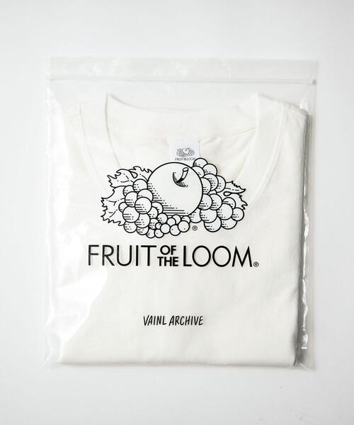 VAINL ARCHIVE(ヴァイナルアーカイブ)の「【別注】 <VAINL ARCHIVE × FRUIT OF THE LOOM> /Tシャツ(Tシャツ/カットソー)」 WEAR VAINL ARCHIVE(ヴァイナルアーカイブ)の「【別注】 <VAINL ARCHIVE × FRUIT OF THE LOOM> /Tシャツ(Tシャツ/カットソー)」 WEAR