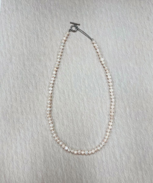 ALWAYS GOOD TIME（オルウェイズグッドタイム）の「【天然バロックパールネックレス】淡水パール／シルバー・ゴールド／ユニセックス（ネックレス・レディース・ホワイト/シルバー/ゴールド/シルバー系その他/シルバー系その他3/ゴールド系その他/ゴールド系その他3/ゴールド系その他4/シルバー系その他4・FREE）」の14枚目の写真