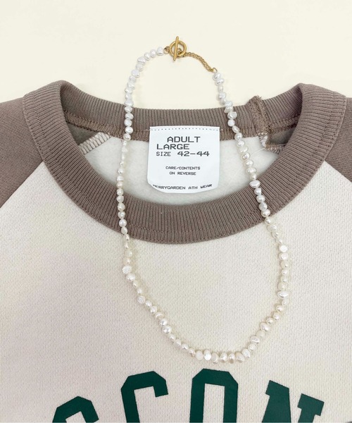 ALWAYS GOOD TIME（オルウェイズグッドタイム）の「【天然バロックパールネックレス】淡水パール／シルバー・ゴールド／ユニセックス（ネックレス・レディース・ホワイト/シルバー/ゴールド/シルバー系その他/シルバー系その他3/ゴールド系その他/ゴールド系その他3/ゴールド系その他4/シルバー系その他4・FREE）」の15枚目の写真