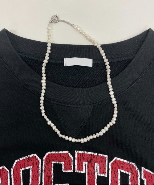 ALWAYS GOOD TIME（オルウェイズグッドタイム）の「【天然バロックパールネックレス】淡水パール／シルバー・ゴールド／ユニセックス（ネックレス・レディース・ホワイト/シルバー/ゴールド/シルバー系その他/シルバー系その他3/ゴールド系その他/ゴールド系その他3/ゴールド系その他4/シルバー系その他4・FREE）」の16枚目の写真
