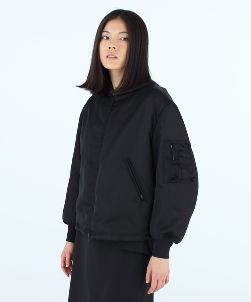 ワイスリーブルゾン Y-3（ワイスリー）の「W CLASSIC TECH TWILL BOMBER（ブルゾン）」 - WEAR