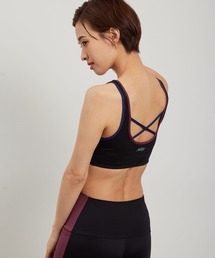 NERGY | 【Active Suit】バイカラークロップド スポーツブラ(ブラジャー)