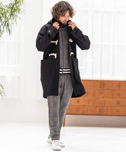 ダッフルコート mj8082-裏起毛 ダッフルコート