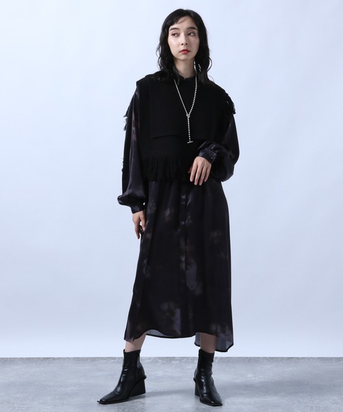 HARE（ハレ）の「フリンジニットベスト(HARE)（ベスト）」 - WEAR