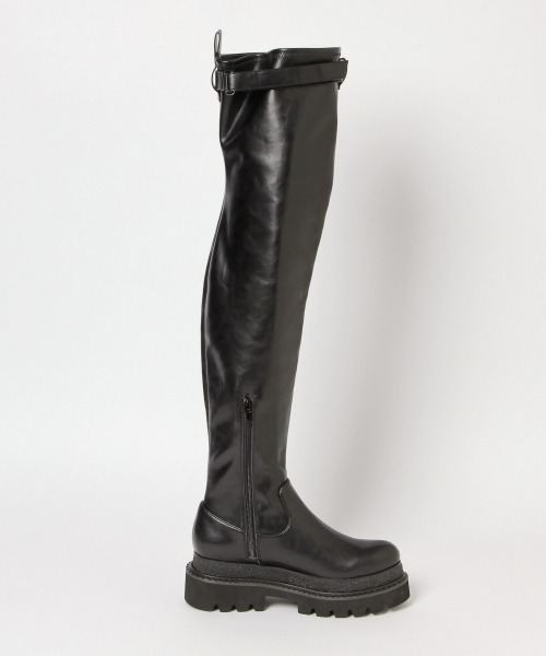 JEANASIS(ジーナシス)の「ストレッチニーハイブーツ/216015(ブーツ・レディース・ブラック・MEDIUM/LARGE)」の4枚目の写真