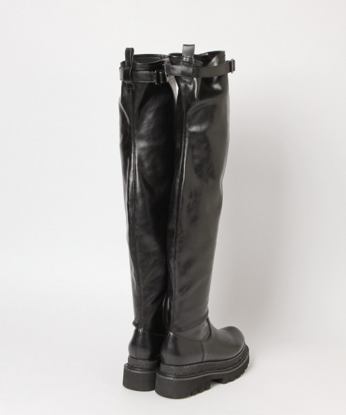 JEANASIS(ジーナシス)の「ストレッチニーハイブーツ/216015(ブーツ・レディース・ブラック・MEDIUM/LARGE)」の2枚目の写真