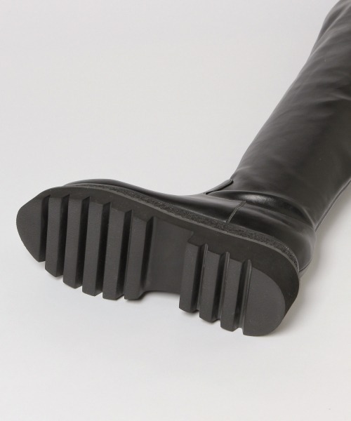 JEANASIS(ジーナシス)の「ストレッチニーハイブーツ/216015(ブーツ・レディース・ブラック・MEDIUM/LARGE)」の8枚目の写真