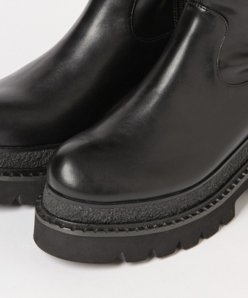 JEANASIS(ジーナシス)の「ストレッチニーハイブーツ/216015(ブーツ・レディース・ブラック・MEDIUM/LARGE)」の11枚目の写真