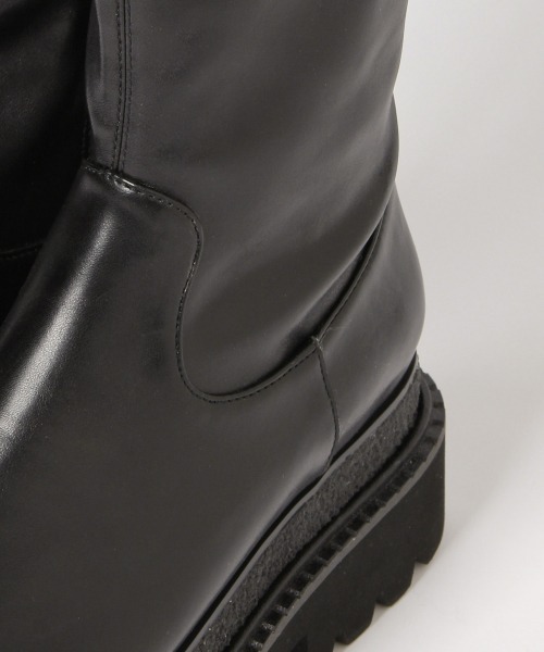 JEANASIS(ジーナシス)の「ストレッチニーハイブーツ/216015(ブーツ・レディース・ブラック・MEDIUM/LARGE)」の14枚目の写真