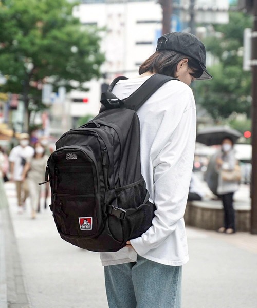 BEN DAVIS（ベンデイビス）の「【BEN DAVIS/ベンデイビス】メッシュXLバッグ    BDW-8142　バックパック（バックパック/リュック・メンズ・ブラック/レッド系その他/グリーン系その他/ホワイト/パープル/ブルー・FREE）」の8枚目の写真