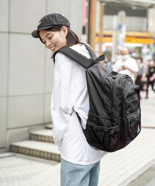 BEN DAVIS（ベンデイビス）の「【BEN DAVIS/ベンデイビス】メッシュXLバッグ    BDW-8142　バックパック（バックパック/リュック・メンズ・ブラック/レッド系その他/グリーン系その他/ホワイト/パープル/ブルー・FREE）」の9枚目の写真