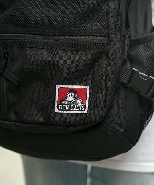 BEN DAVIS（ベンデイビス）の「【BEN DAVIS/ベンデイビス】メッシュXLバッグ    BDW-8142　バックパック（バックパック/リュック・メンズ・ブラック/レッド系その他/グリーン系その他/ホワイト/パープル/ブルー・FREE）」の16枚目の写真