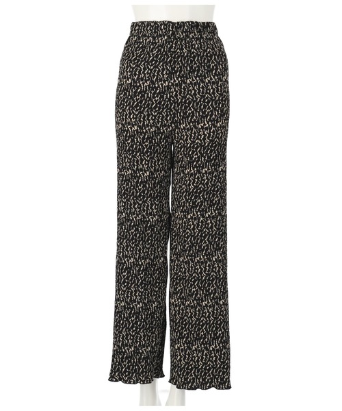 CHILLE(チル)の「アニマル柄ミニプリーツワイドパンツ(その他パンツ・レディース・ブラウン/ブルー/ブラック・FREE)」の14枚目の写真