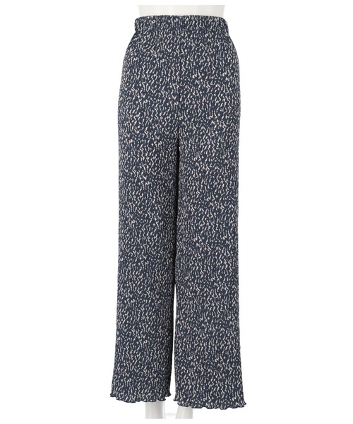 CHILLE(チル)の「アニマル柄ミニプリーツワイドパンツ(その他パンツ・レディース・ブラウン/ブルー/ブラック・FREE)」の16枚目の写真