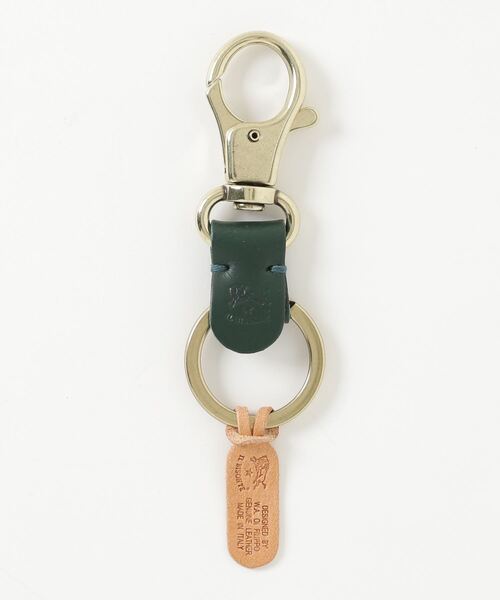IL BISONTE（イルビゾンテ）の「【IL BISONTE】SKH016 C0551 KEYRING キーリング（キーケース/キーアクセサリー・レディース・ブラック/ダークブラウン/レッド/グレー/ブルー/グリーン/ナチュラル/キャメル/ブラウン系その他2/ブラウン/オレンジ・FREE）」の18枚目の写真