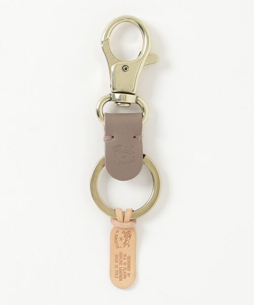 IL BISONTE（イルビゾンテ）の「【IL BISONTE】SKH016 C0551 KEYRING キーリング（キーケース/キーアクセサリー・レディース・ブラック/ダークブラウン/レッド/グレー/ブルー/グリーン/ナチュラル/キャメル/ブラウン系その他2/ブラウン/オレンジ・FREE）」の13枚目の写真
