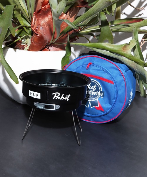 HUF（ハフ）の「HUF/ハフ HUF PBR BBQ & BEER GRILL グリルセット BBQ