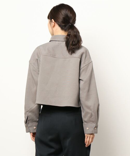 LOWRYS FARM(ローリーズファーム)の「チェックスクエアショートシャツLS 214850(シャツ/ブラウス・レディース・ベージュ/ブルー・FREE)」の20枚目の写真