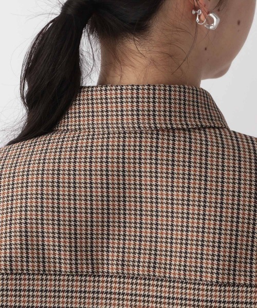 LOWRYS FARM(ローリーズファーム)の「チェックスクエアショートシャツLS 214850(シャツ/ブラウス・レディース・ベージュ/ブルー・FREE)」の17枚目の写真