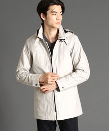 HIDEAWAYS NICOLE | レザー調プリントスウェードコート(その他アウター)