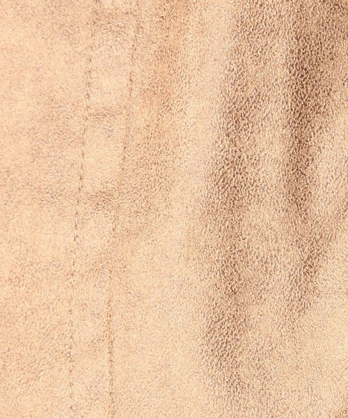 HIDEAWAYS NICOLE(ハイダウェイニコル)の「レザー調プリントスウェードコート(その他アウター・メンズ・オフホワイト/ブラック/ベージュ・MEDIUM/LARGE/X-LARGE)」の7枚目の写真