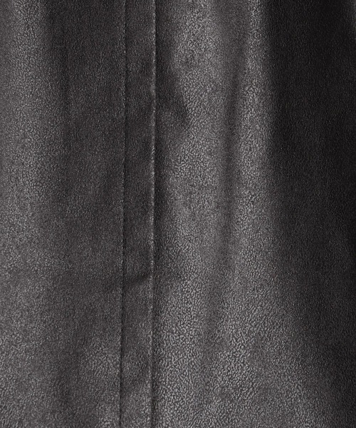 HIDEAWAYS NICOLE(ハイダウェイニコル)の「レザー調プリントスウェードコート(その他アウター・メンズ・オフホワイト/ブラック/ベージュ・MEDIUM/LARGE/X-LARGE)」の12枚目の写真