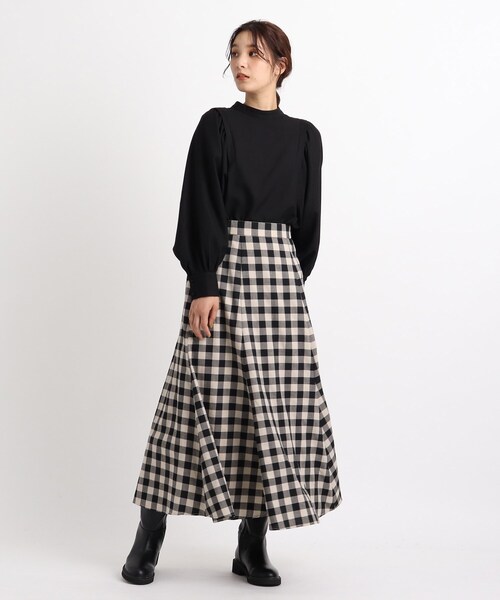 grove（グローブ）の「◆やわらかロングブーツ（ブーツ・レディース・ブラック系3/ブラック・35/45）」の5枚目の写真