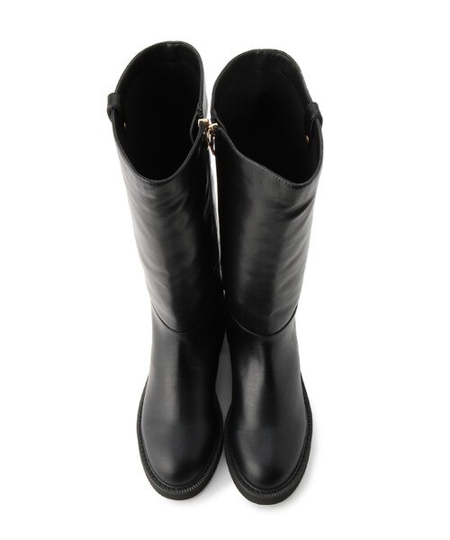 grove（グローブ）の「◆やわらかロングブーツ（ブーツ・レディース・ブラック系3/ブラック・35/45）」の9枚目の写真