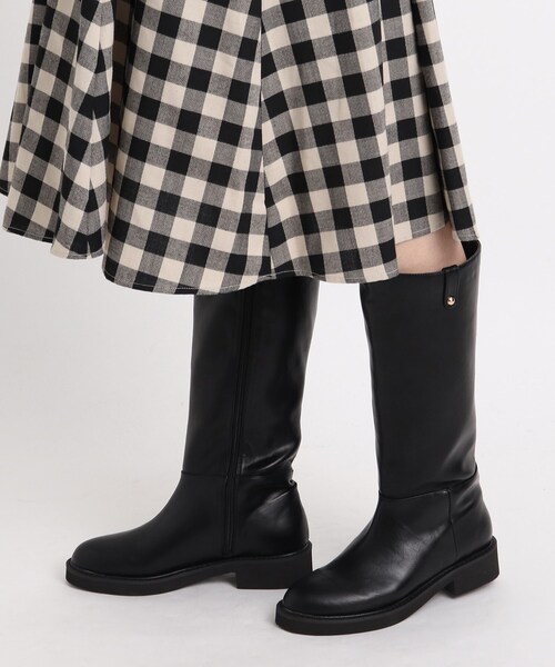 grove（グローブ）の「◆やわらかロングブーツ（ブーツ・レディース・ブラック系3/ブラック・35/45）」の11枚目の写真