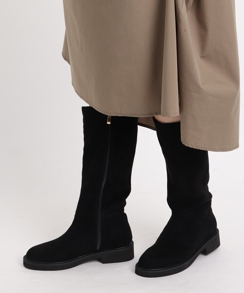 grove（グローブ）の「◆やわらかロングブーツ（ブーツ・レディース・ブラック系3/ブラック・35/45）」の12枚目の写真