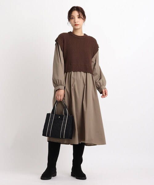 grove（グローブ）の「◆やわらかロングブーツ（ブーツ・レディース・ブラック系3/ブラック・35/45）」の13枚目の写真