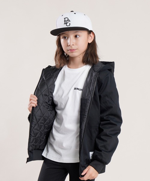 DC（ディーシー）の「DC/ディーシー キッズ ジャケット ADBJK03017（その他アウター・キッズ・ブラック/ブラウン・150cm/140cm/130cm/160cm）」の2枚目の写真