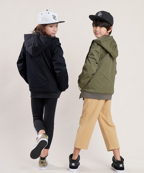 DC（ディーシー）の「DC/ディーシー キッズ ジャケット ADBJK03017（その他アウター・キッズ・ブラック/ブラウン・150cm/140cm/130cm/160cm）」の5枚目の写真