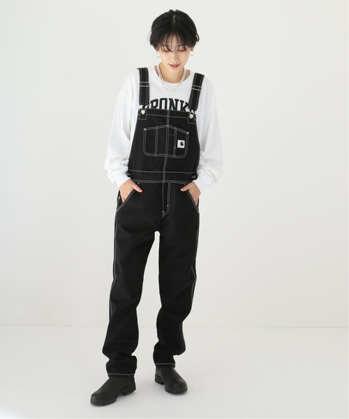 Carhartt(カーハート)の「【CARHARTT W.I.P./カーハート ダブリューアイピー】bib overall(つなぎ/オールインワン・レディース・ブラック・SMALL/MEDIUM)」の17枚目の写真