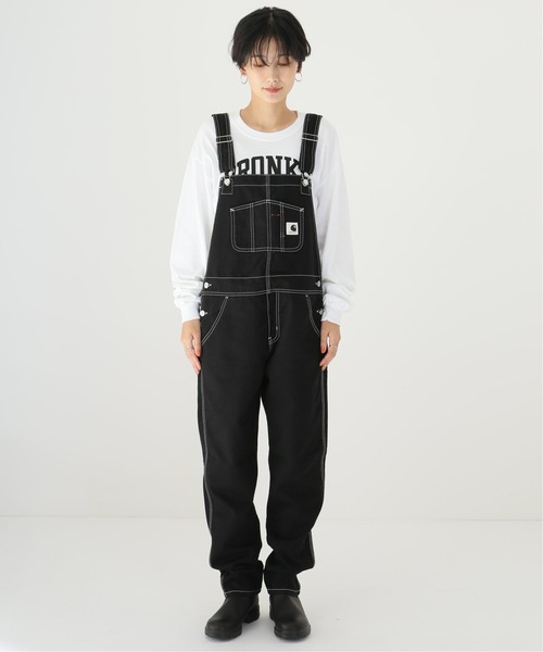 Carhartt(カーハート)の「【CARHARTT W.I.P./カーハート ダブリューアイピー】bib overall(つなぎ/オールインワン・レディース・ブラック・SMALL/MEDIUM)」の11枚目の写真