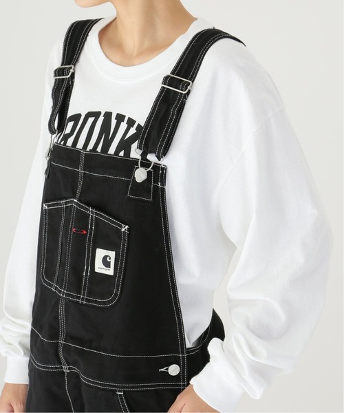 Carhartt(カーハート)の「【CARHARTT W.I.P./カーハート ダブリューアイピー】bib overall(つなぎ/オールインワン・レディース・ブラック・SMALL/MEDIUM)」の3枚目の写真