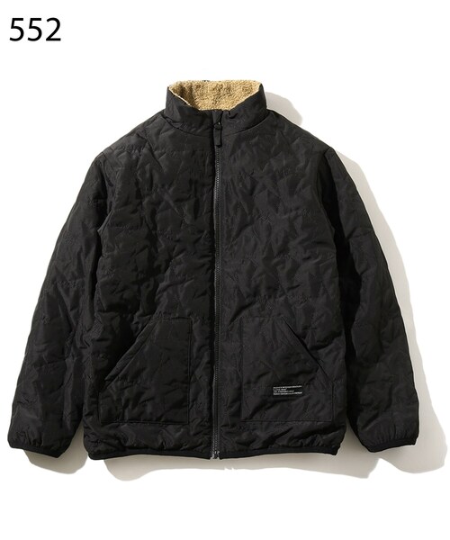 THE SHOP TK (ザ ショップ ティーケー )の「◆【160cmまで】リバーシブル星柄ボアブルゾン(ブルゾン・キッズ・ブラック/ベージュ系4/カーキ/ブルー系4・16/15 )」の9枚目の写真