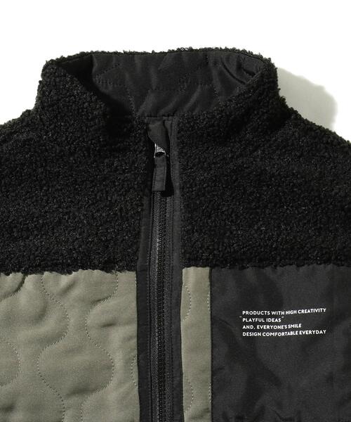 THE SHOP TK (ザ ショップ ティーケー )の「◆【160cmまで】リバーシブル星柄ボアブルゾン(ブルゾン・キッズ・ブラック/ベージュ系4/カーキ/ブルー系4・16/15 )」の13枚目の写真