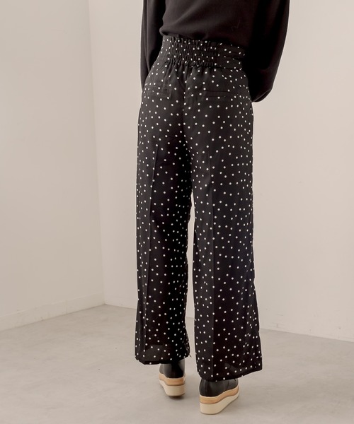 OLIVE des OLIVE（オリーブデオリーブ）の「ハイウエストワイドパンツ（その他パンツ・レディース・ベージュ/ブラック/ブラウン・FREE）」の6枚目の写真