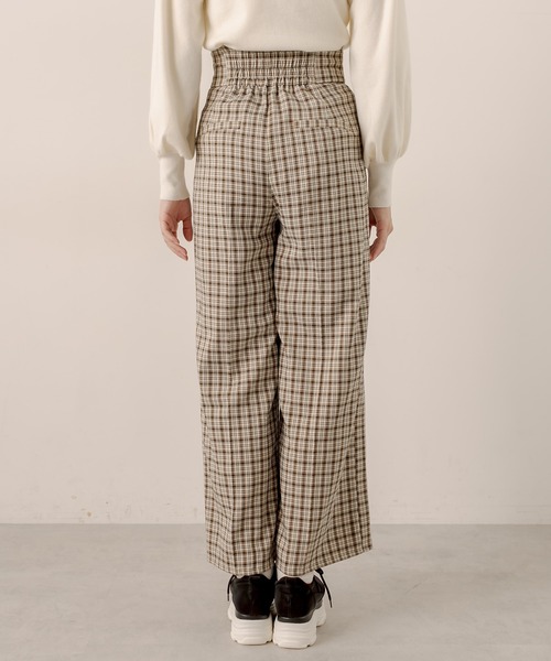 OLIVE des OLIVE（オリーブデオリーブ）の「ハイウエストワイドパンツ（その他パンツ・レディース・ベージュ/ブラック/ブラウン・FREE）」の20枚目の写真