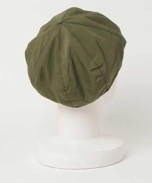 Subciety（サブサエティ）の「NYLON BERET（ハンチング/ベレー帽・メンズ・ブラック/カーキ・FREE）」の9枚目の写真