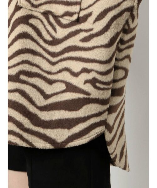 EVRIS(エヴリス)の「フェイクウールシャツ(シャツ/ブラウス・レディース・ブラック/パープル/その他1・FREE)」の21枚目の写真