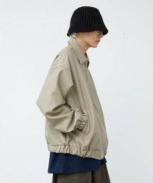 FEKETE | FEKETE VEGAN LEATHER WIDE SLEEVE BLOUSON(ブルゾン)