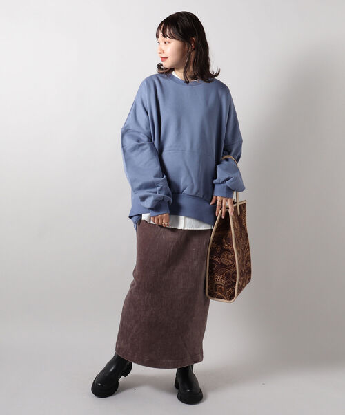 fredy emue(フレディエミュ)の「ペイズリー柄ジャガードスクエアバッグ(トートバッグ・レディース・ベージュ系その他3/ブルー系その他3・FREE)」の17枚目の写真